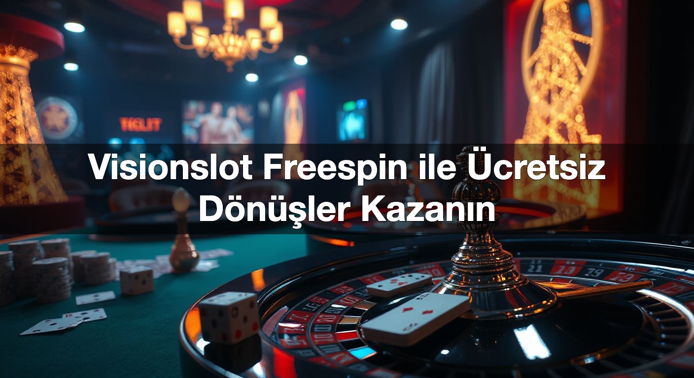 Visionslot Freespin ile Ücretsiz Dönüşler Kazanın 2 Visionslot Freespin ile Ücretsiz Dönüşler Kazanın